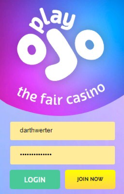 Play OJO Casino Login