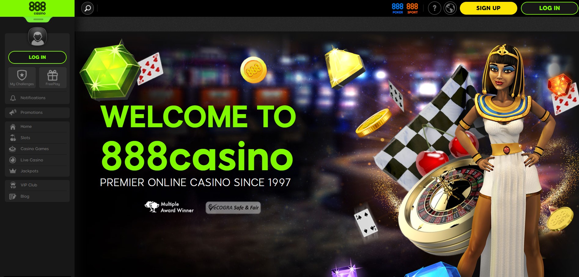 Casino 888 welcome