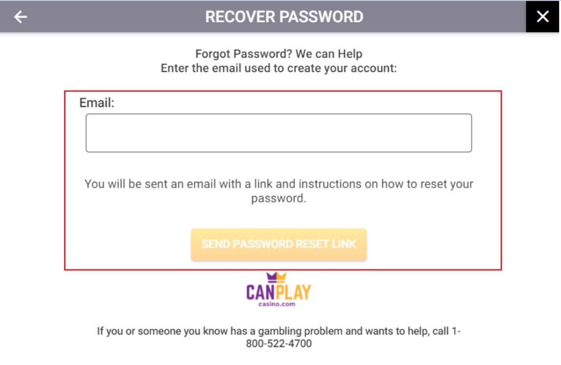 canplay casino password