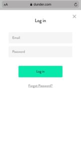 Dunder Casino Mobile Login