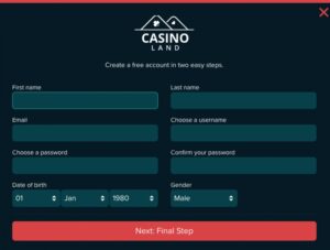 Casino Land Login