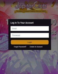 Jupiter Casino Login